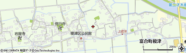 熊本県熊本市南区富合町榎津1150周辺の地図