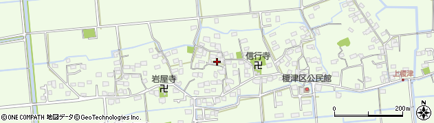 熊本県熊本市南区富合町榎津1007周辺の地図