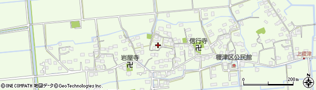 熊本県熊本市南区富合町榎津1005周辺の地図