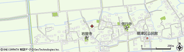 熊本県熊本市南区富合町榎津835周辺の地図