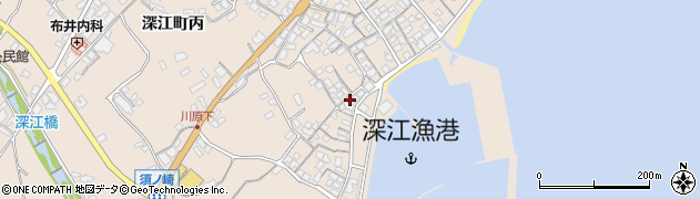 長崎県南島原市深江町丙156周辺の地図