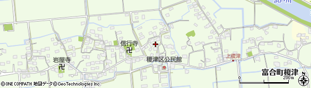 熊本県熊本市南区富合町榎津1115周辺の地図