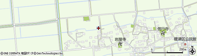 熊本県熊本市南区富合町榎津776周辺の地図