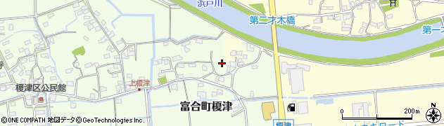 熊本県熊本市南区富合町榎津22周辺の地図