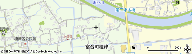 熊本県熊本市南区富合町榎津1380周辺の地図
