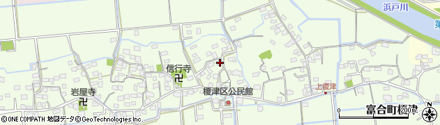 熊本県熊本市南区富合町榎津1124周辺の地図