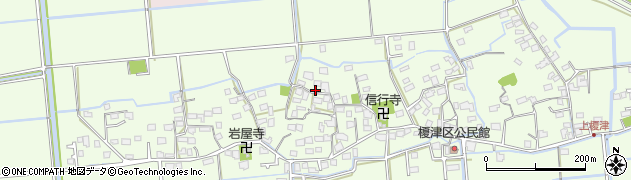 熊本県熊本市南区富合町榎津980周辺の地図