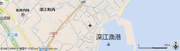 長崎県南島原市深江町丙155周辺の地図