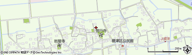 熊本県熊本市南区富合町榎津1066周辺の地図
