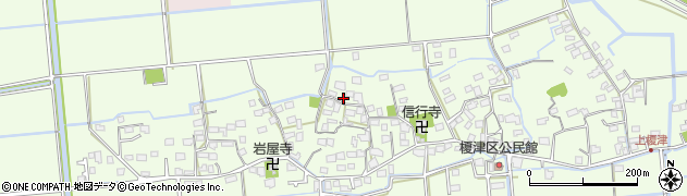 熊本県熊本市南区富合町榎津977周辺の地図