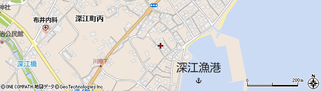 長崎県南島原市深江町丙153周辺の地図