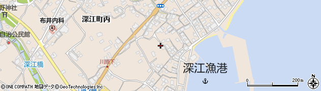 長崎県南島原市深江町丙157周辺の地図