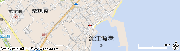 長崎県南島原市深江町丙124周辺の地図