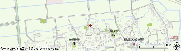 熊本県熊本市南区富合町榎津979周辺の地図