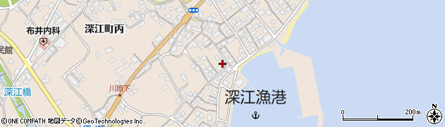 長崎県南島原市深江町丙147周辺の地図