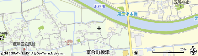 熊本県熊本市南区富合町榎津1384周辺の地図
