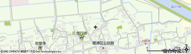 熊本県熊本市南区富合町榎津1112周辺の地図