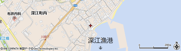 長崎県南島原市深江町丙123周辺の地図