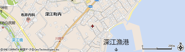 長崎県南島原市深江町丙152周辺の地図