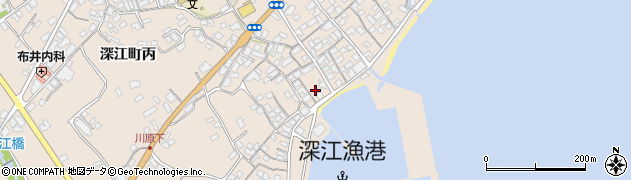 長崎県南島原市深江町丙121周辺の地図