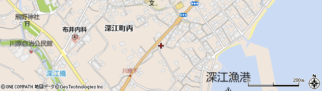 長崎県南島原市深江町丙246周辺の地図