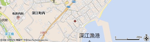 長崎県南島原市深江町丙129周辺の地図