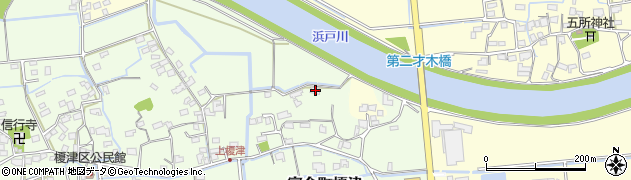 熊本県熊本市南区富合町榎津1381周辺の地図