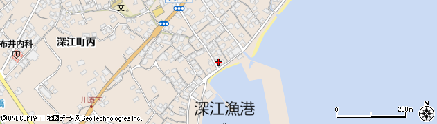 長崎県南島原市深江町丙8周辺の地図