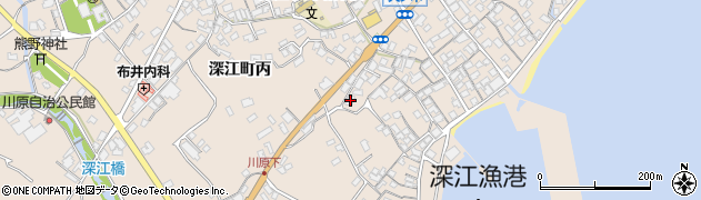 長崎県南島原市深江町丙191周辺の地図