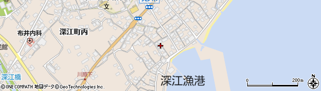 長崎県南島原市深江町丙114周辺の地図