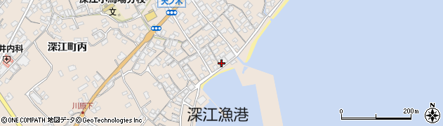 長崎県南島原市深江町丙4周辺の地図