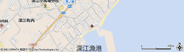 長崎県南島原市深江町丙3周辺の地図