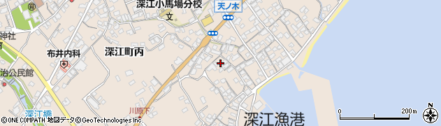 長崎県南島原市深江町丙133周辺の地図