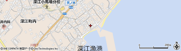 長崎県南島原市深江町丙5周辺の地図