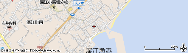 長崎県南島原市深江町丙10周辺の地図