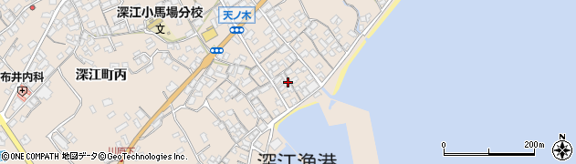 長崎県南島原市深江町丙16周辺の地図