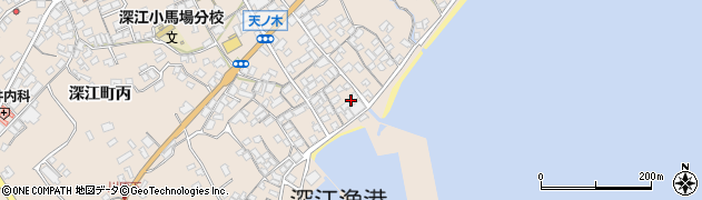 長崎県南島原市深江町丙1-1周辺の地図