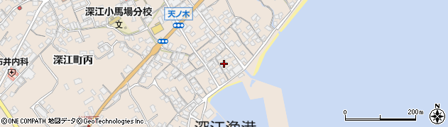 長崎県南島原市深江町丙17周辺の地図