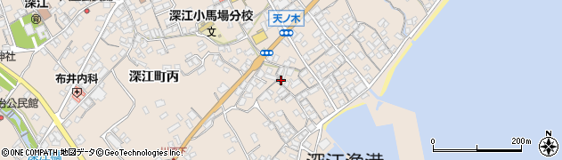 長崎県南島原市深江町丙106周辺の地図
