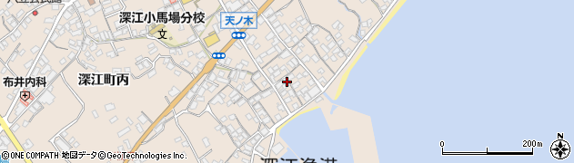 長崎県南島原市深江町丙15周辺の地図