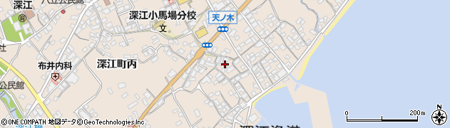 長崎県南島原市深江町丙104周辺の地図