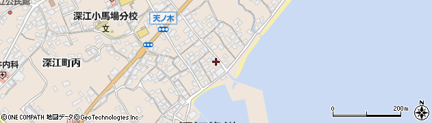 長崎県南島原市深江町丙22周辺の地図