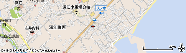 長崎県南島原市深江町丙92周辺の地図