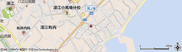 長崎県南島原市深江町丙100周辺の地図