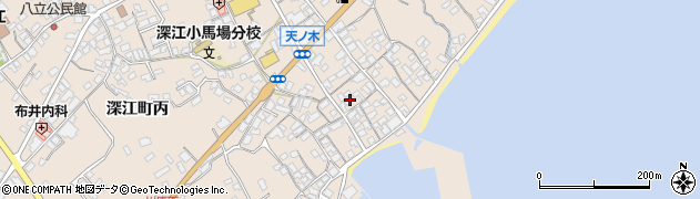 長崎県南島原市深江町丙28周辺の地図