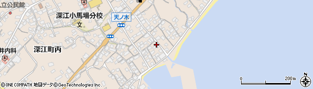 長崎県南島原市深江町丙23周辺の地図