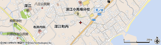 長崎県南島原市深江町丙282-6周辺の地図