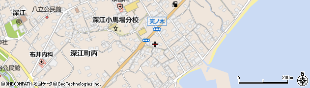 長崎県南島原市深江町丙55周辺の地図