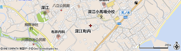 長崎県南島原市深江町丙299周辺の地図
