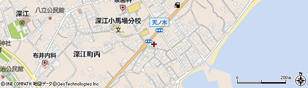 長崎県南島原市深江町丙56周辺の地図
